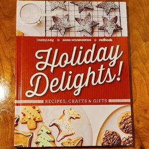 Holiday Delights! Recipes, Crafts & Gifts Hardcover Book